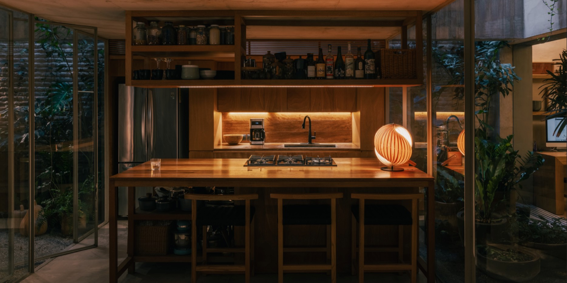 Cuando la madera se convierte en luz