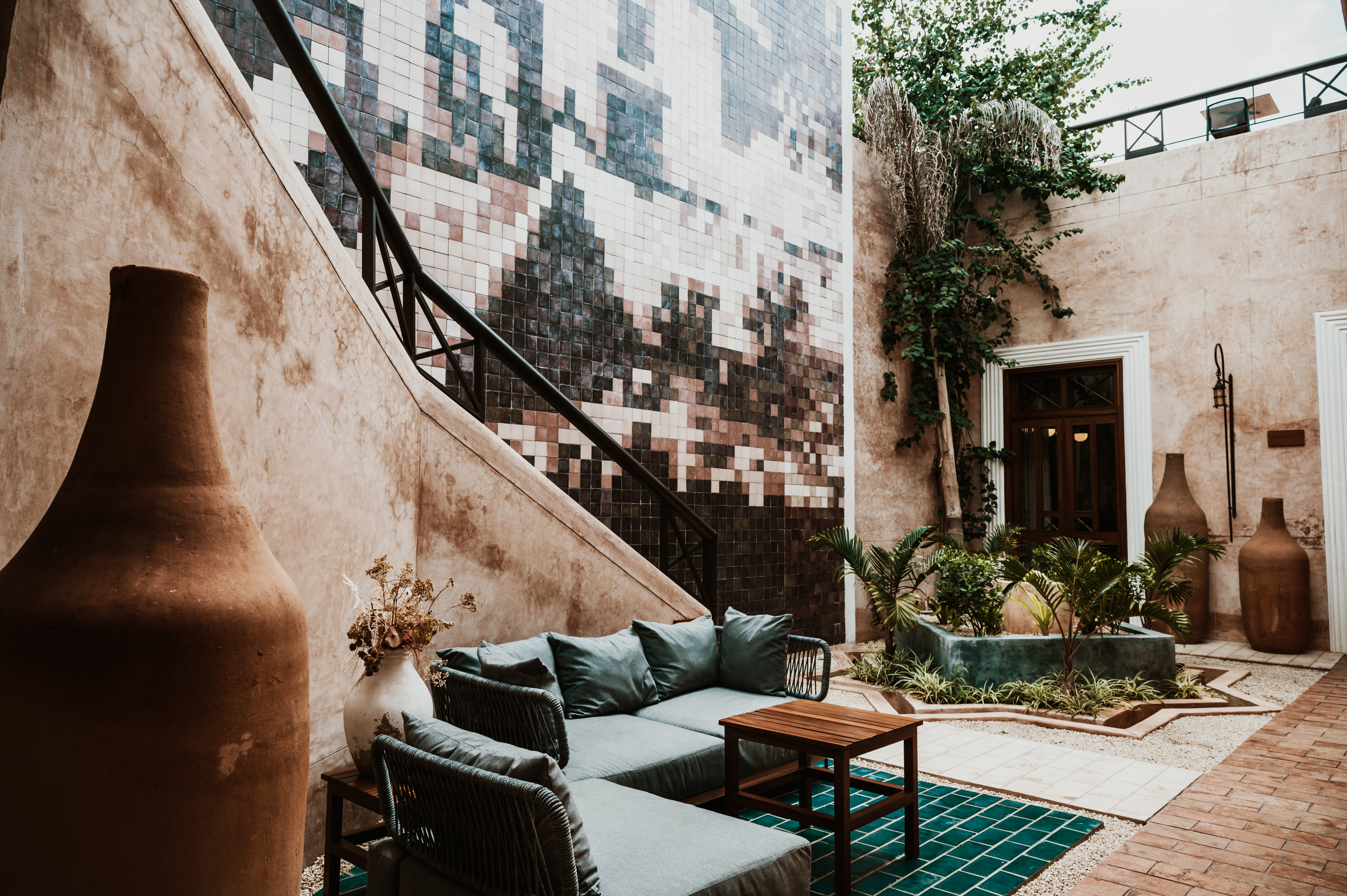hotel Cigno - escalera